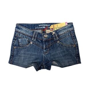 NWT Vintage Parasuco Women's Blue Denim Shorts